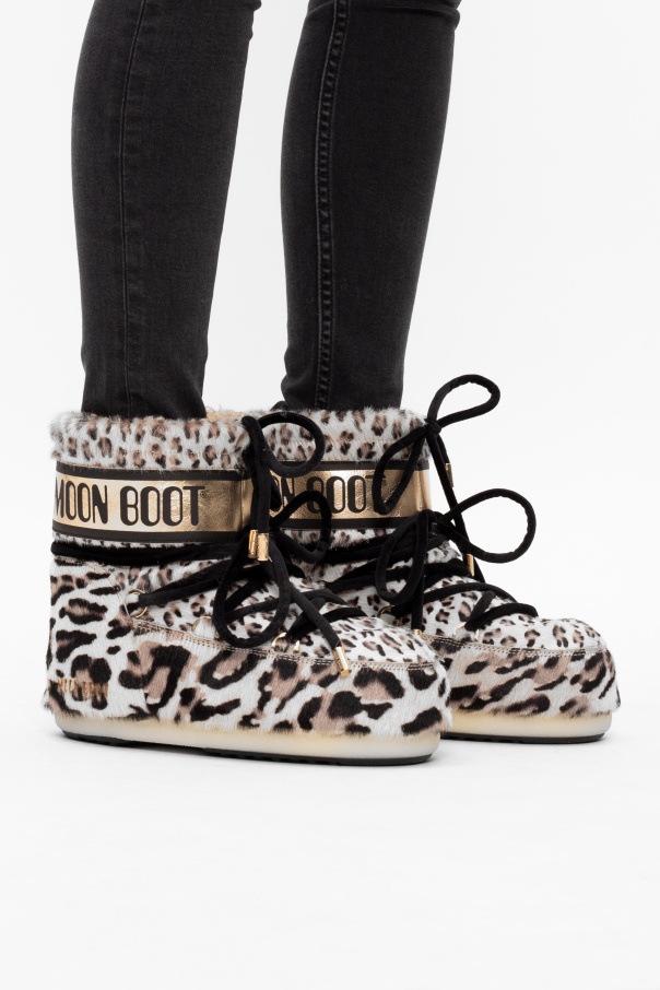 Moon boot outlet leopard